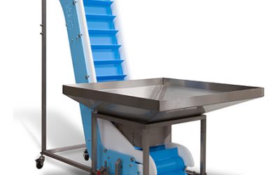 DynaClean Z Style Conveyor With Hopper